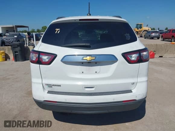 2017 Chevrolet Traverse LT with VIN 1GNKRHKD3HJ132373, listed as a IAAI auction lot 42819885 with 119,991 mi miles and . Bid and sale history available at DreamBid. Image 16.
