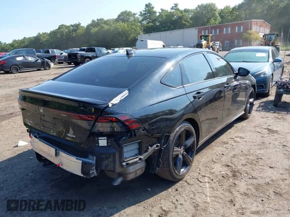 2024 Honda Accord Sport-L с VIN 1HGCY2F71RA060481, выставлен на аукционе IAAI как лот 42856795 с пробегом 16 561 миль миль и . История ставок и продаж доступна на DreamBid. Изображение 4.