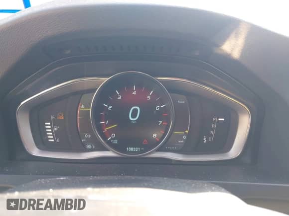 2014 Volvo S60 T6 with VIN YV1902FH3E2274346, listed as a IAAI auction lot 43229130 with 168,321 mi miles and . Bid and sale history available at DreamBid. Image 7.
