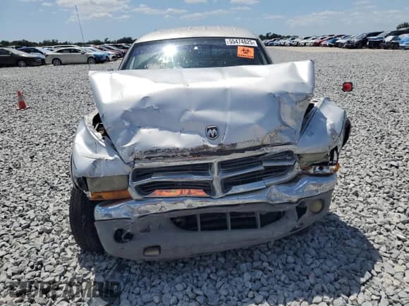2002 Dodge Dakota SLT with VIN 1B7HL48N32S558742, listed as a Copart auction lot 55474825 with Not provided miles and Salvage title. Bid and sale history available at DreamBid. Image 5.
