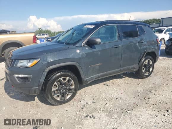 2017 Jeep Compass Trailhawk with VIN 3C4NJDDB3HT630454, listed as a Copart auction lot 63787745 with 166,709 mi miles and Clean title. Bid and sale history available at DreamBid. Image 1.