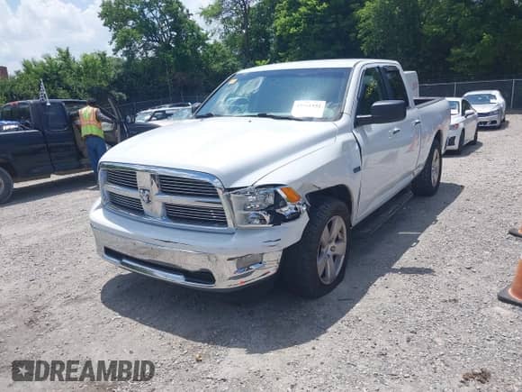 2010 Dodge 1500 SLT with VIN 1D7RB1GT2AS190354, listed as a IAAI auction lot 42561952 with 125,688 mi miles and . Bid and sale history available at DreamBid. Image 2.