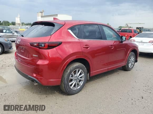 2025 Mazda CX-5 S Carbon Edition z VIN JM3KFBCM0S0694877, wystawiony jako Copart lot #81332425 z przebiegiem 299 mil mil oraz Szkoda całkowita • Salvage title. Historia ofert i sprzedaży dostępna na DreamBid. Obrazek 3.