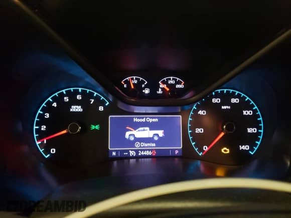 2022 Chevrolet Colorado 4WD Z71 с VIN 1GCGTDEN0N1147339, выставлен на аукционе Copart как лот 85602705 с пробегом 24 486 миль миль и Списание • Salvage title. История ставок и продаж доступна на DreamBid. Изображение 9.