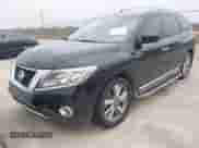 2014 Nissan Pathfinder Platinum with VIN 5N1AR2MN0EC619145, listed as a IAAI auction lot 41032657 with 148,405 mi miles and . Bid and sale history available at DreamBid. Image 2.