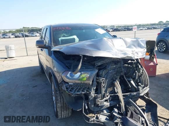 2019 Dodge Durango GT Plus with VIN 1C4RDHDG1KC549600, listed as a IAAI auction lot 42990690 with 124,975 mi miles and . Bid and sale history available at DreamBid. Image 1.