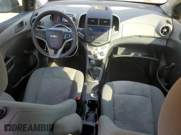 2016 Chevrolet Sonic LS with VIN 1G1JB6SH7G4116554, listed as a Copart auction lot 81144775 with 93,580 mi miles and Salvage title. Bid and sale history available at DreamBid. Image 8.