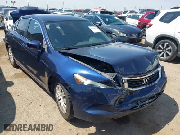 2010 Honda Accord LX z VIN 1HGCP2F38AA152272, wystawiony jako IAAI lot #42994883 z przebiegiem Nie podano mil oraz . Historia ofert i sprzedaży dostępna na DreamBid. Obrazek 1.