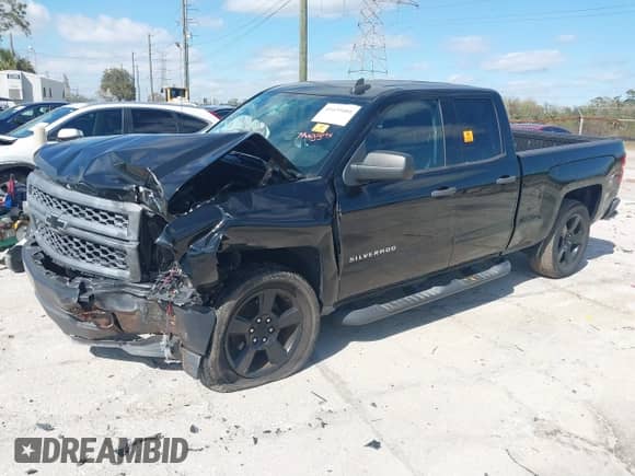 2015 Chevrolet Silverado 1500 Work Truck z VIN 1GCRCPEH5FZ409847, wystawiony jako IAAI lot #41639404 z przebiegiem 108 180 mil mil oraz . Historia ofert i sprzedaży dostępna na DreamBid. Obrazek 2.
