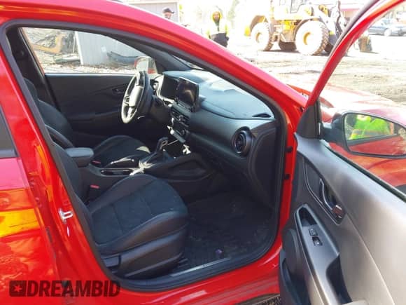 2023 Hyundai Kona with VIN KM8KH3AC3PU008152, listed as a IAAI auction lot 41946763 with 22,391 mi miles and . Bid and sale history available at DreamBid. Image 5.