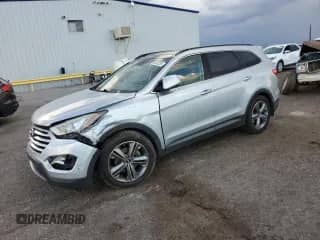 2015 Hyundai Santa Fe GLS with VIN KM8SR4HF8FU105574, listed as a Copart auction lot 84253255 with 157,531 mi miles and Salvage title. Bid and sale history available at DreamBid. Image 1.