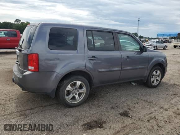 2014 Honda Pilot EX-L with VIN 5FNYF3H51EB002593, listed as a Copart auction lot 62726405 with 117,371 mi miles and Clean title. Bid and sale history available at DreamBid. Image 3.