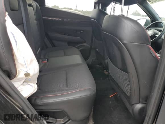 2024 Hyundai Tucson N Line with VIN KM8JFCD19RU180829, listed as a Copart auction lot 80834695 with 11,057 mi miles and Salvage title. Bid and sale history available at DreamBid. Image 11.