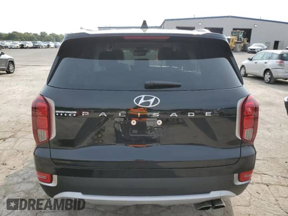 2022 Hyundai Palisade SEL with VIN KM8R44HEXNU451791, listed as a Copart auction lot 71962315 with 35,028 mi miles and Salvage title. Bid and sale history available at DreamBid. Image 6.