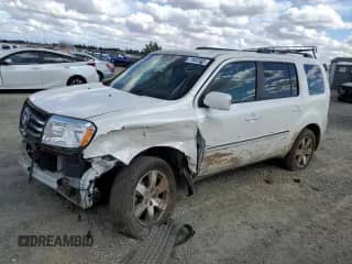 2014 Honda Pilot Touring with VIN 5FNYF4H94EB046869, listed as a Copart auction lot 71682085 with 78,755 mi miles and Salvage title. Bid and sale history available at DreamBid. Image 1.