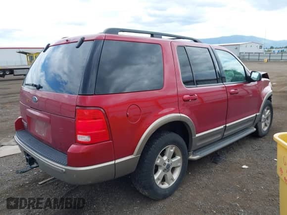 2003 Ford Explorer Eddie Bauer z VIN 1FMDU74K03UC30186, wystawiony jako IAAI lot #42373893 z przebiegiem 103 172 mil mil oraz . Historia ofert i sprzedaży dostępna na DreamBid. Obrazek 4.