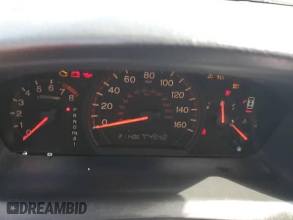 2004 Honda Accord EX-L with VIN 1HGCM82754A015251, listed as a Copart auction lot 56403195 with 211,406 mi miles and Salvage title. Bid and sale history available at DreamBid. Image 9.