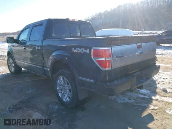 2014 Ford F-150 XL with VIN 1FTFW1EF1EFA91845, listed as a IAAI auction lot 41319958 with 124,819 mi miles and . Bid and sale history available at DreamBid. Image 3.