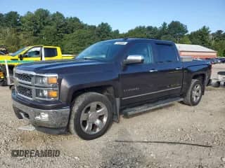2014 Chevrolet Silverado 1500 LTZ with VIN 3GCUKSECXEG132695, listed as a Copart auction lot 71489665 with 104,066 mi miles and Clean title. Bid and sale history available at DreamBid. Image 1.