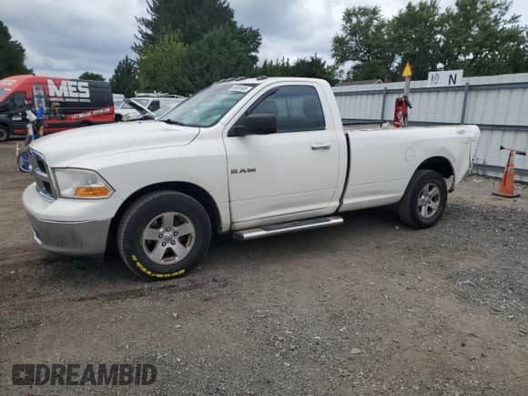 2009 Dodge 1500 SLT with VIN 1D3HB16PX9J516632, listed as a Copart auction lot 68681605 with 194,343 mi miles and Salvage title. Bid and sale history available at DreamBid. Image 1.