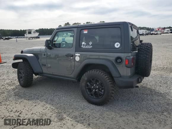 2022 Jeep Wrangler Willys Sport с VIN 1C4GJXAG3NW237912, выставлен на аукционе Copart как лот 75409904 с пробегом 6 463 миль миль и Списание • Salvage title. История ставок и продаж доступна на DreamBid. Изображение 2.