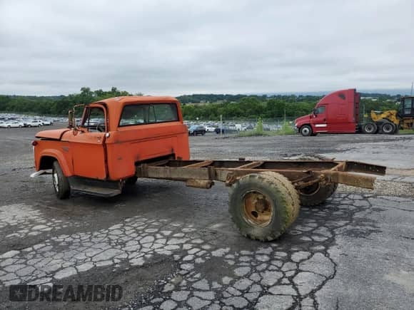 1968 Dodge RAM with VIN 1381787835, listed as a Copart auction lot 60907255 with 50,569 mi miles and Salvage title. Bid and sale history available at DreamBid. Image 2.