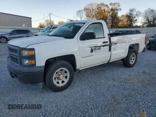2014 Chevrolet Silverado 1500 Work Truck z VIN 1GCNKPEH8EZ356271, wystawiony jako Copart lot #83954654 z przebiegiem 120 756 mil mil oraz Szkoda całkowita • Salvage title. Historia ofert i sprzedaży dostępna na DreamBid. Obrazek 1.