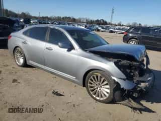 2014 Hyundai Equus Ultimate z VIN KMHGH4JH9EU084219, wystawiony jako Copart lot #45185775 z przebiegiem 89 885 mil mil oraz Szkoda całkowita • Salvage title. Historia ofert i sprzedaży dostępna na DreamBid. Obrazek 4.