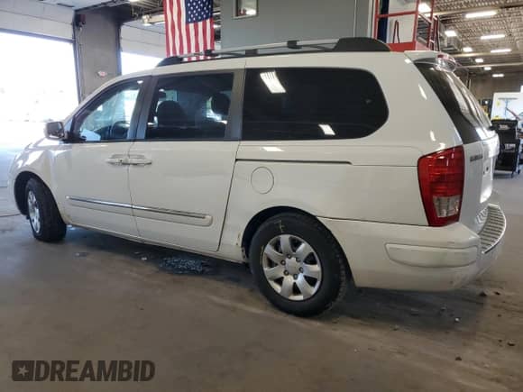 2007 Hyundai Entourage GLS z VIN KNDMC233276041988, wystawiony jako Copart lot #63509565 z przebiegiem 172 682 mil mil oraz Szkoda całkowita • Salvage title. Historia ofert i sprzedaży dostępna na DreamBid. Obrazek 2.