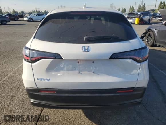 2026 Honda HR-V LX with VIN 3CZRZ1H33TM705470, listed as a Copart auction lot 69420855 with 614 mi miles and Salvage title. Bid and sale history available at DreamBid. Image 6.