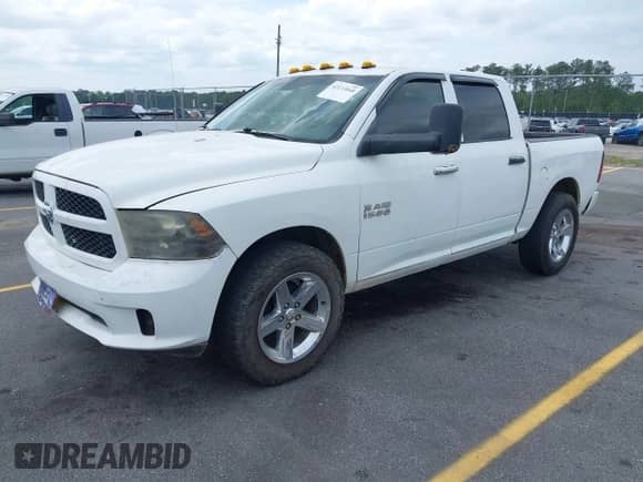 2018 Ram 1500 Express with VIN 3C6RR6KG5JG194863, listed as a IAAI auction lot 42133048 with 151,614 mi miles and . Bid and sale history available at DreamBid. Image 2.