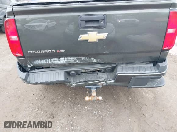 2018 Chevrolet Colorado 4WD Work Truck with VIN 1GCGTBEN6J1169991, listed as a IAAI auction lot 42334184 with 105,607 mi miles and . Bid and sale history available at DreamBid. Image 6.