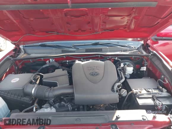 2020 Toyota Tacoma SR5 z VIN 3TMBZ5DN1LM024276, wystawiony jako IAAI lot #41454565 z przebiegiem 76 461 mil mil oraz . Historia ofert i sprzedaży dostępna na DreamBid. Obrazek 10.