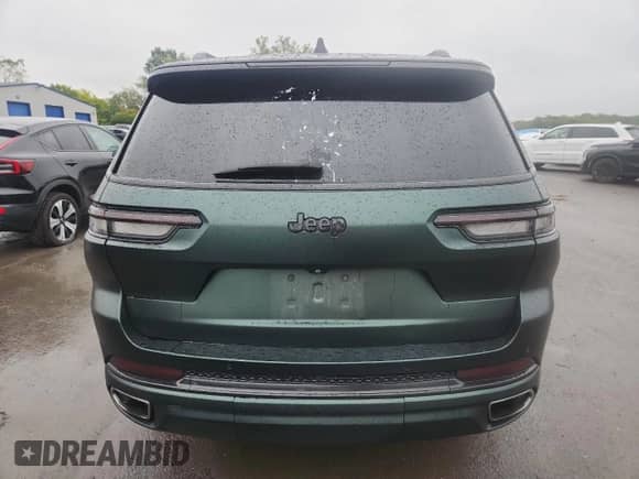 2021 Jeep Grand Cherokee Summit Reserve with VIN 1C4RJKEGXM8112317, listed as a Copart auction lot 81609985 with 64,432 mi miles and Salvage title. Bid and sale history available at DreamBid. Image 6.