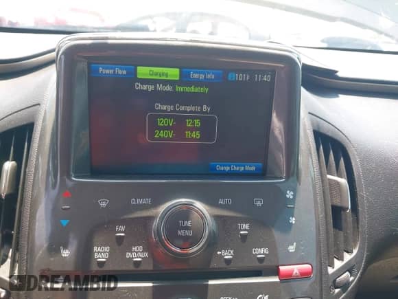2012 Chevrolet Volt with VIN 1G1RD6E48CU102355, listed as a IAAI auction lot 42835173 with 102,607 mi miles and . Bid and sale history available at DreamBid. Image 15.