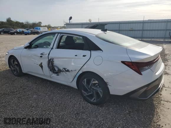 2025 Hyundai Elantra SEL Convenience z VIN KMHLS4DG9SU881472, wystawiony jako Copart lot #89738685 z przebiegiem 29 457 mil mil oraz Czysty tytuł • Clean title. Historia ofert i sprzedaży dostępna na DreamBid. Obrazek 2.