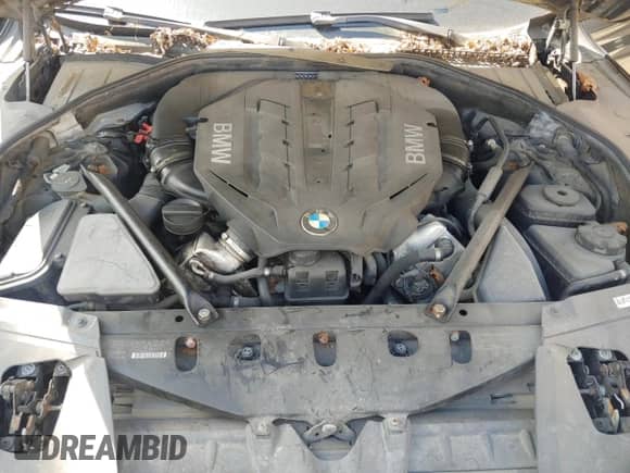 2012 BMW 7 Series 750Li xDrive с VIN WBAKC8C58CC435970, выставлен на аукционе Copart как лот 53962815 с пробегом 129 273 миль миль и Чистый • Clean title. История ставок и продаж доступна на DreamBid. Изображение 7.