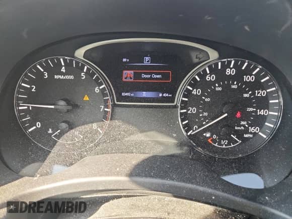 2017 Nissan Pathfinder Platinum with VIN 5N1DR2MN7HC907133, listed as a Copart auction lot 82064495 with 83,492 mi miles and Salvage title. Bid and sale history available at DreamBid. Image 9.