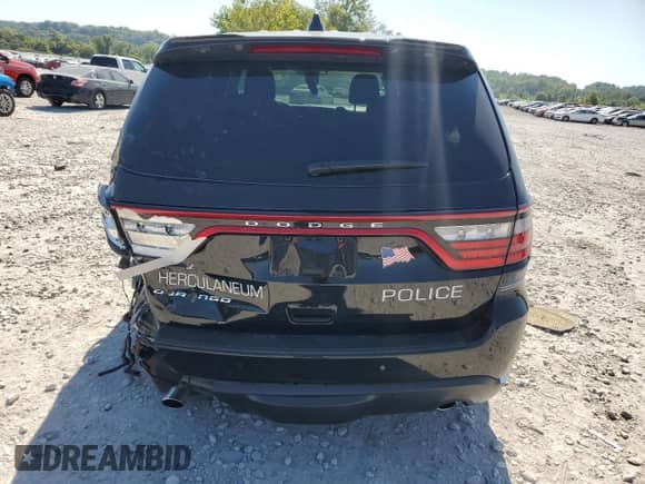 2024 Dodge Durango Pursuit with VIN 1C4SDJFT8RC198097, listed as a Copart auction lot 70928485 with 17,638 mi miles and Salvage title. Bid and sale history available at DreamBid. Image 6.