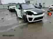 2018 Land Rover Range Rover Sport SVR with VIN SALWZ2SE8JA186704, listed as a Copart auction lot 44419205 with 105,537 mi miles and Salvage title. Bid and sale history available at DreamBid. Image 15.