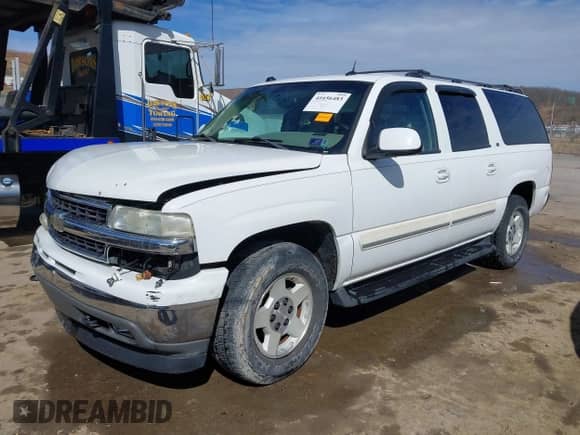 2005 Chevrolet Suburban Z71 with VIN 3GNFK16Z05G283414, listed as a IAAI auction lot 41656483 with 185,501 mi miles and . Bid and sale history available at DreamBid. Image 2.