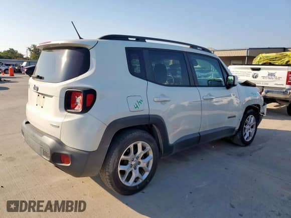 2017 Jeep Renegade Latitude с VIN ZACCJABB3HPE94245, выставлен на аукционе Copart как лот 85098705 с пробегом Не указан миль и Списание • Salvage title. История ставок и продаж доступна на DreamBid. Изображение 3.
