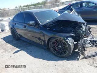 2024 BMW M3 Competition xDrive z VIN WBS43AY04RFT17592, wystawiony jako IAAI lot #41868040 z przebiegiem Nie podano mil oraz . Historia ofert i sprzedaży dostępna na DreamBid. Obrazek 1.