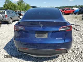 2023 Tesla Model Y Long Range with VIN 7SAYGDEEXPF749820, listed as a Copart auction lot 58756274 with 11,207 mi miles and Salvage title. Bid and sale history available at DreamBid. Image 6.