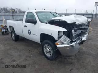 2011 Chevrolet Silverado 2500HD Work Truck with VIN 1GC0CVCG1BF221541, listed as a IAAI auction lot 41500957 with 206,866 mi miles and . Bid and sale history available at DreamBid. Image 1.