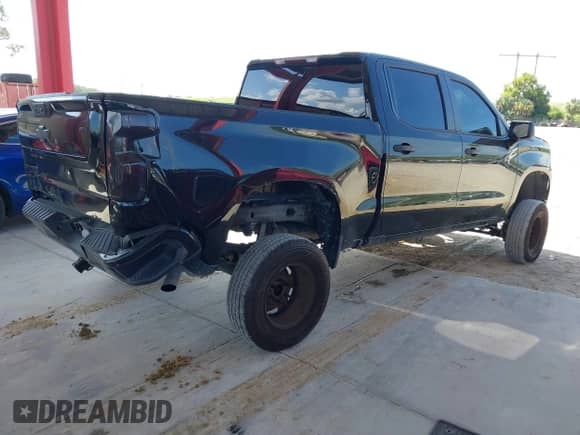 2023 Chevrolet Silverado 1500 Custom with VIN 3GCPABEKXPG123280, listed as a IAAI auction lot 43063619 with 70,772 mi miles and . Bid and sale history available at DreamBid. Image 4.