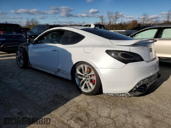 2015 Hyundai Genesis Coupe Ultimate с VIN KMHHU6KJ2FU130584, выставлен на аукционе Copart как лот 78502384 с пробегом 93 879 миль миль и Списание • Salvage title. История ставок и продаж доступна на DreamBid. Изображение 2.