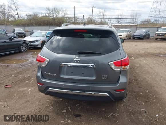 2016 Nissan Pathfinder Platinum with VIN 5N1AR2MM9GC641381, listed as a IAAI auction lot 41869911 with 166,127 mi miles and . Bid and sale history available at DreamBid. Image 17.