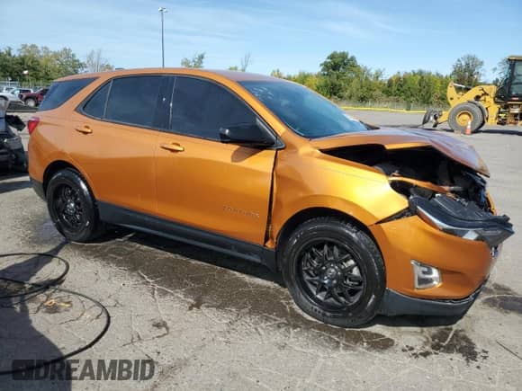 2018 Chevrolet Equinox LS с VIN 2GNAXHEV0J6118486, выставлен на аукционе Copart как лот 80110655 с пробегом 95 503 миль миль и Чистый • Clean title. История ставок и продаж доступна на DreamBid. Изображение 4.