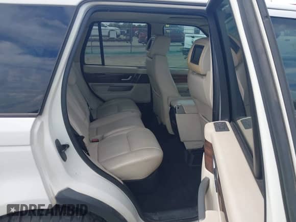 2008 Land Rover Range Rover Sport SC with VIN SALSH23428A122823, listed as a IAAI auction lot 43332606 with 243,662 mi miles and . Bid and sale history available at DreamBid. Image 8.